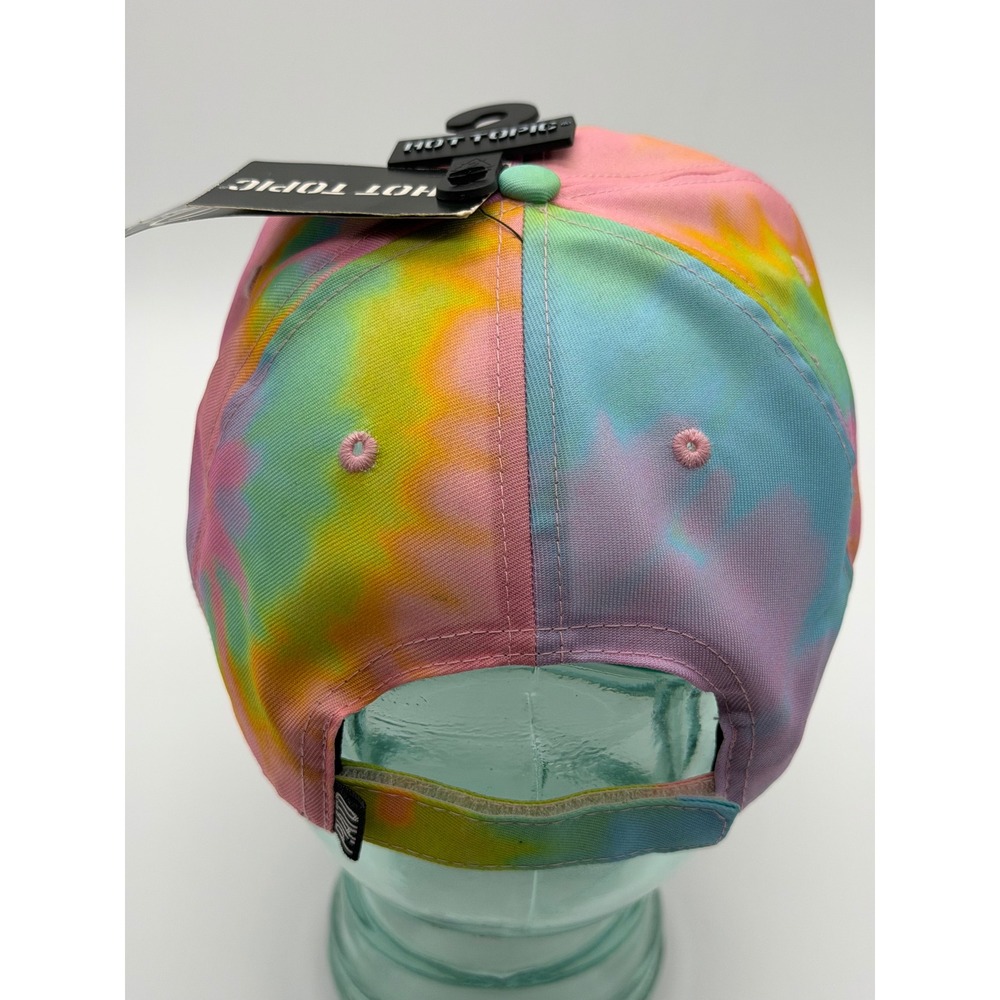 Panic At The Disco P!ATD Tie Dye Dad Hat Hot Topic Band Merch Baseball Cap New - Picture 5 of 9